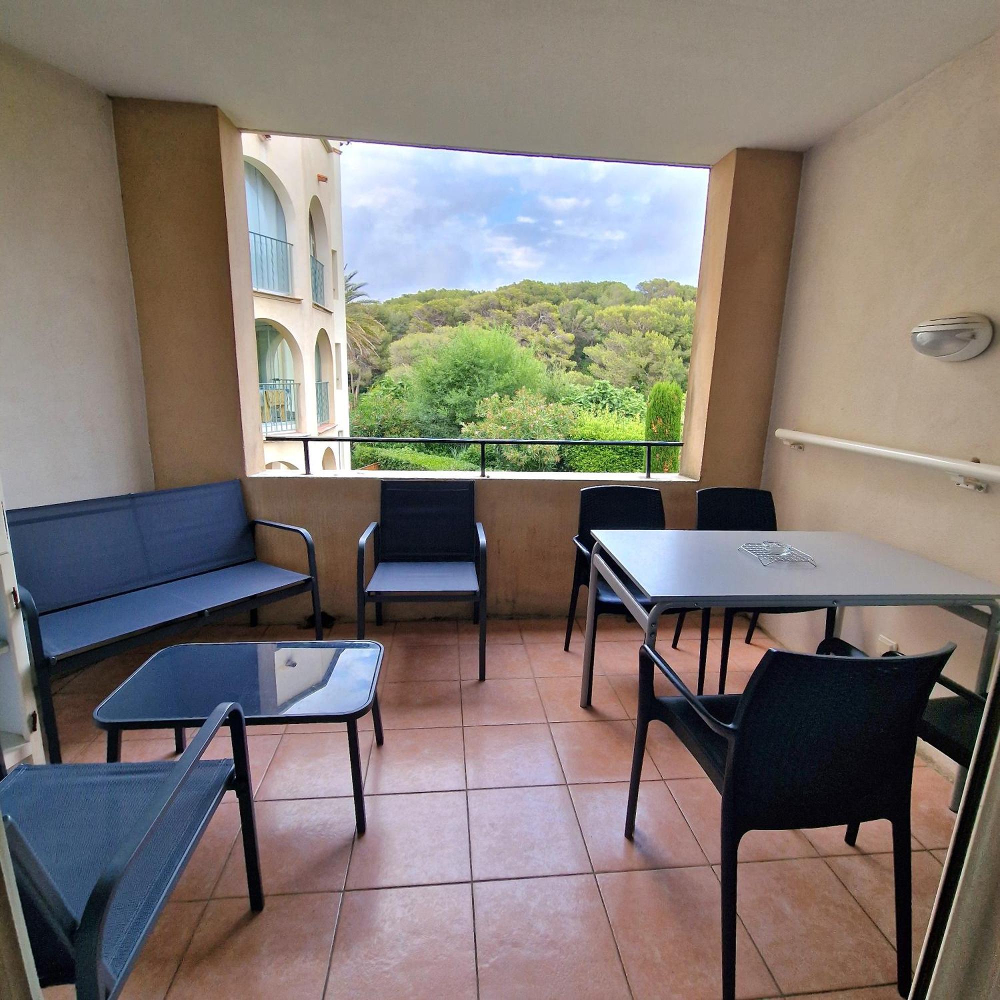 Appartement T2 - Bord De Mer - Piscine Six-Fours-les-Plages Eksteriør billede